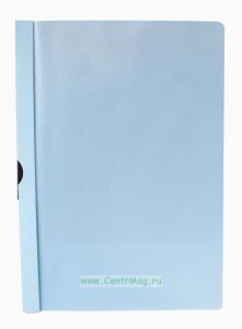 Папка с клипом Favorit (голубая)