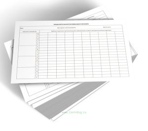 Бланк предварительной ректификации. Часть 1