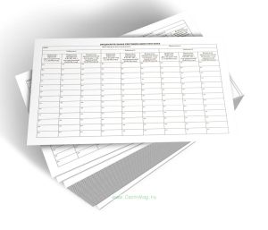 Бланк предварительной ректификации. Часть 2