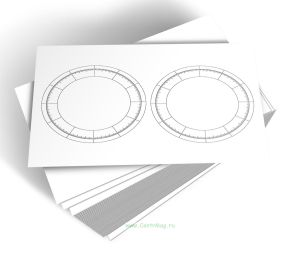 Бланк колёс гороскопа