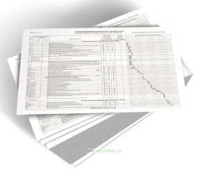 Пусковая ведомость котла