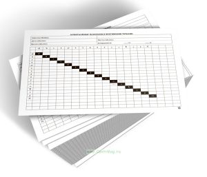 Бланк расчёта долгот планет (фиктивных точек) и аспектов между ними. Часть 2