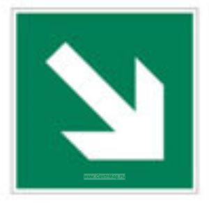 Направляющая стрелка под углом 45. Знак