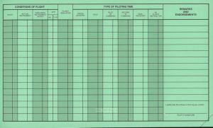 Летная книжка для профессиональных пилотов (FAA) - Jeppesen Professional Pilot Logbook