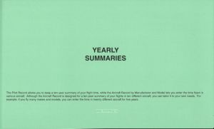 Летная книжка для профессиональных пилотов (FAA) - Jeppesen Professional Pilot Logbook