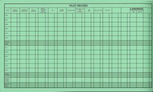 Летная книжка для профессиональных пилотов (FAA) - Jeppesen Professional Pilot Logbook