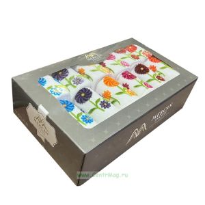 Набор полотенец Mercan Tekstil, 12 шт, пион