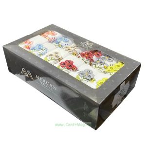 Набор полотенец Mercan Tekstil, 12 шт, фиалка