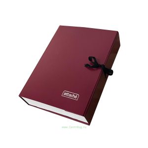 Папка архивная А4 Attache, бумвинил, ширина 7 см, 2 завязки, до 700 стр