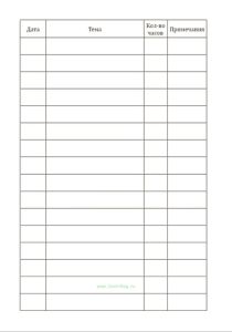 Ежедневник педагога