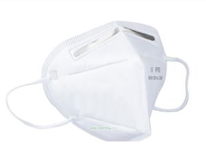 Маска-респиратор для лица KN95, одноразовая (белая)