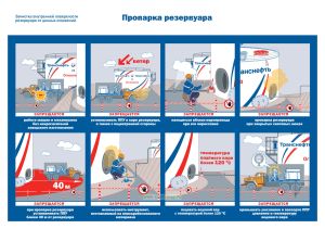 Плакат Пропарка резервуара