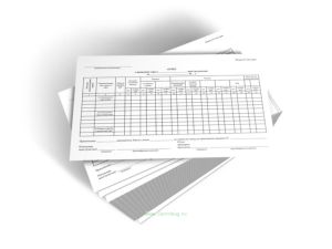 Отчет о движении тары в цехе (на участке). Форма П-124 пиво