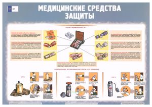 Комплект плакатов Гражданская оборона. Ликвидация чрезвычайных ситуаций (10 листов)