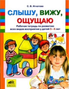 Слышу, вижу, ощущаю. Рабочая тетрадь по развитию всех видов восприятия у детей 5-6 лет