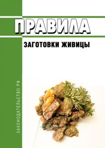 Правила заготовки живицы 2025 год. Последняя редакция