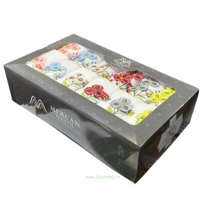 Набор полотенец Mercan Tekstil, 12 шт, фиалка