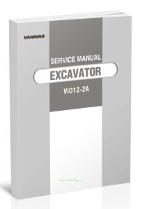 Yanmar VIO12-2A Service manualРуководство по техническому обслуживанию Yanmar VIO12-2A