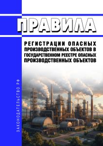 Правила регистрации опасных производственных объектов в государственном реестре опасных производственных объектов 2026 год. Последняя редакция