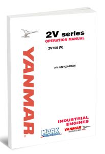 Operation manual industrial engines Yanmar Series 2VРуководство по эксплуатации промышленных двигателей Yanmar серии 2V