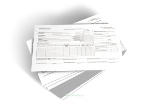 Путевой лист трактора (Форма № 412-АПК)