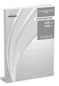 Yanmar VIO 27-5, 35-5 Operation & maintenance manualРуководство по эксплуатации и техническому обслуживанию Yanmar VIO 27-5, 35-5