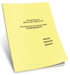 Электронасосы БВ 0,12-40, БВ 0,12-20. Малыш, Малыш-М, Малыш-3. Руководство по эксплуатации 70ТНП.000.000 РЭ