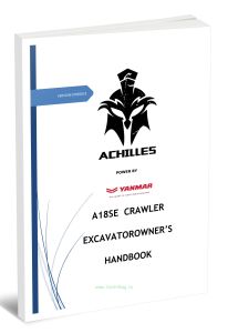 Handbook excavatorowner’s A18SE CrawlerРуководство по эксплуатации гусеничного экскаватора A18SE для владельцев