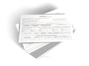 Путевой лист (для армии)