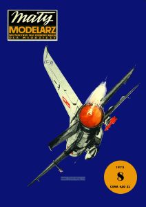 Журнал "Maly modelarz". Истребитель "МиГ-21" из бумаги и картона (№8, 1975)