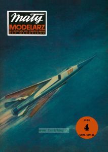 Журнал "Maly modelarz". Истребитель "МиГ-23" и самолет "АИР-1" из бумаги и картона (№4, 1978)