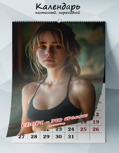 Календарь настенный, перекидной Спорт – это красота на 2025 год