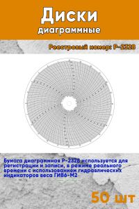 Диски диаграммные Р. 2328 (50 шт.)