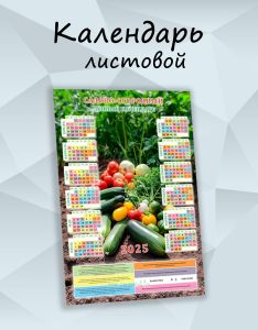 Садово-огородный лунный календарь на 2025 год №2