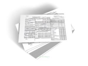 Путевой лист автобуса (Форма 6)