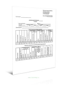 Штабельный ярлык на зерно Форма № ЗПП-78