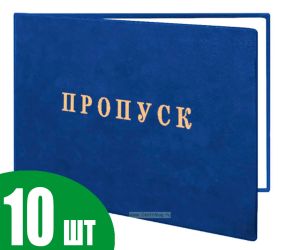 Пропуск (Комплект из 10 шт)
