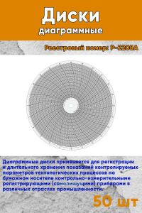 Диски диаграммные Р. 2208А (50 шт.)