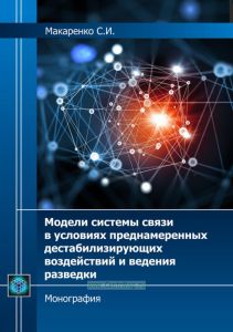 Модели системы связи в условиях преднамеренных дестабилизирующих воздействий и ведения разведки