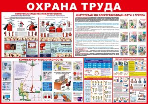 Плакат Охрана труда