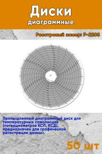 Диски диаграммные Р. 2208 (50 шт.)
