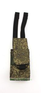 Подсумок под 2 магазина, 1 отделение, закрытого типа (пиксель)