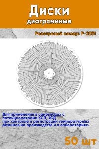 Диски диаграммные Р. 2251 (50 шт.)