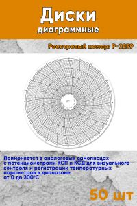 Диски диаграммные Р. 2259 (50 шт.)