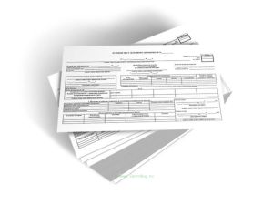 Путевой лист легкового автомобиля (Форма 16)