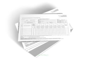 Арматурная карточка