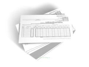 Ведомость учета остатков продуктов и товаров на складе (в кладовой) (Форма № ОП-16)