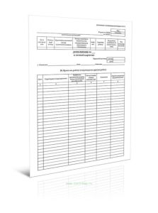 Дополнение к личной карточке работника (форма Т-2)