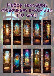 Набор закладок Кабинет алхимии