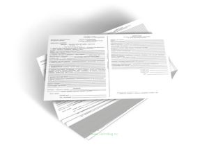 Санаторно-курортная карта для детей 076у 100 шт